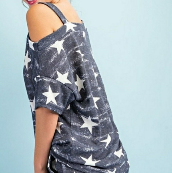 Star Print Short Set - Picture 4 of 11